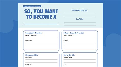 Free Career Exploration Lesson Plans And Handouts