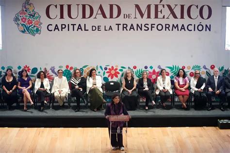 La Jornada Clara Brugada Presenta A Su Gabinete