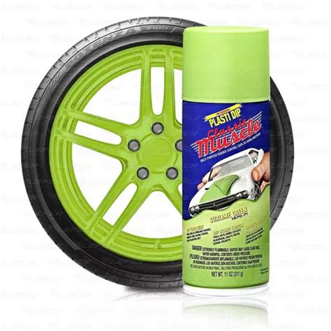 Pintura Removible Plastidip Aerosol Muscle Sublime Verde