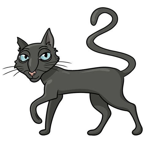 How To Draw The Cat From Coraline Really Easy Drawing Tutorial