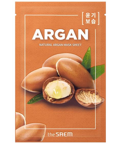 The SAEM Natural Argan Mask Sheet Bearel