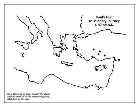 Pauls First Missionary Journey Tidings