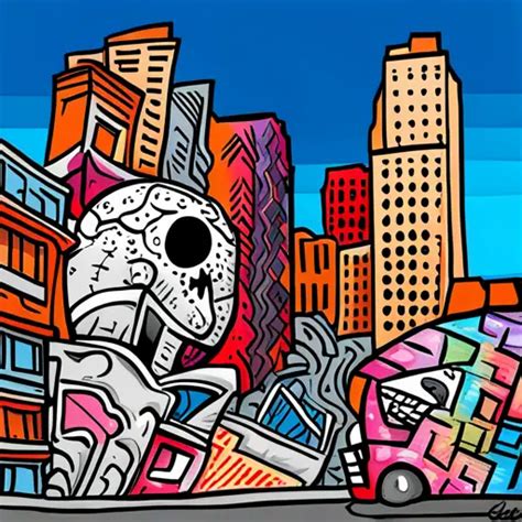 Colors Of The Street: Free Cartoon Graffiti Coloring Page ...