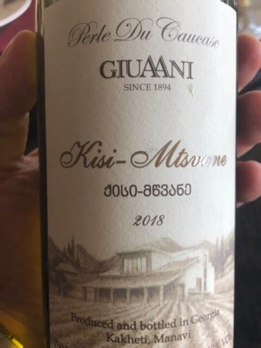 Perle Du Caucase Giuaani Kisi Mtsvane Vivino Australia