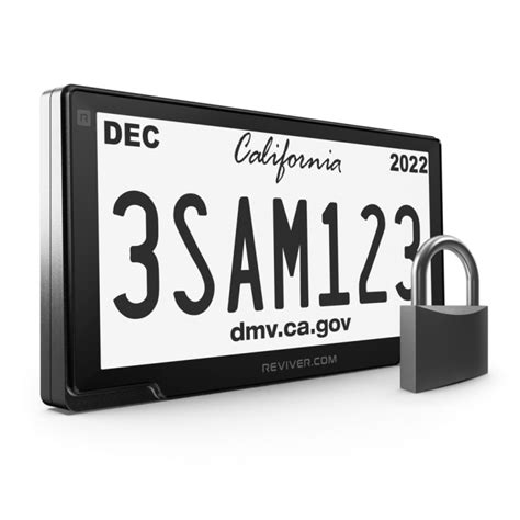 Rplate Digital License Plate Reviver