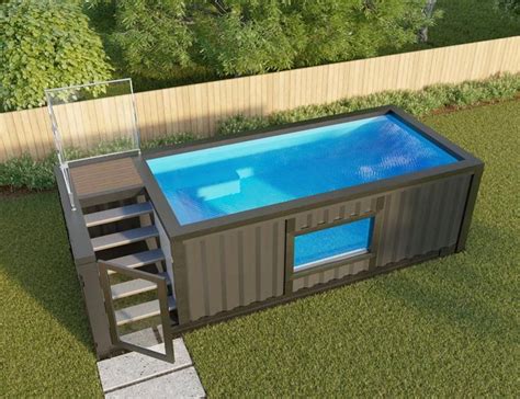 65 best container pools images on Pinterest | Swimming pools, Shipping ...