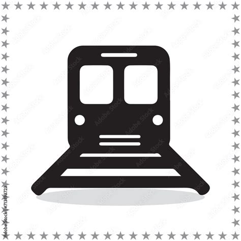 Train Silhouette, cute Train Vector Silhouette, Cute Train cartoon ...