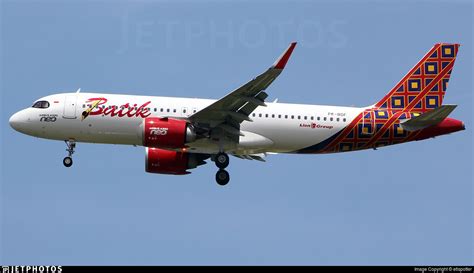 Pk Bdf Airbus A N Batik Air Etlspotter Jetphotos