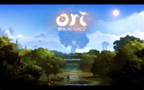 Ori And The Blind Forest Menu YouTube