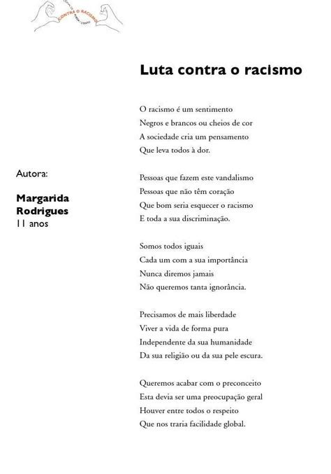 Poesias Sobre O Racismo - Descubra 7 ideias de Poemas sobre racismo e poemas | poemas sobre ...