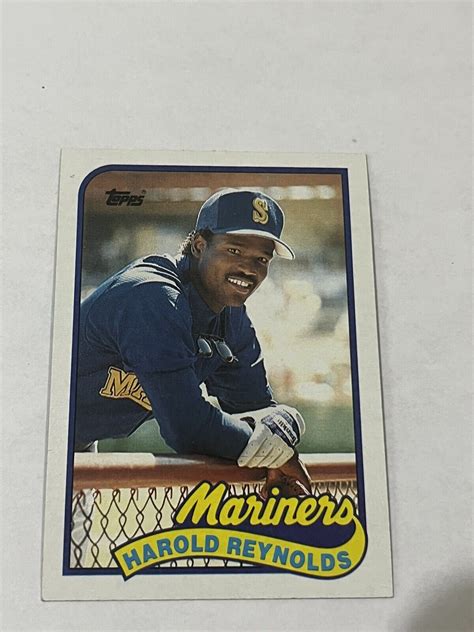 Topps Harold Reynolds For Sale Online Ebay