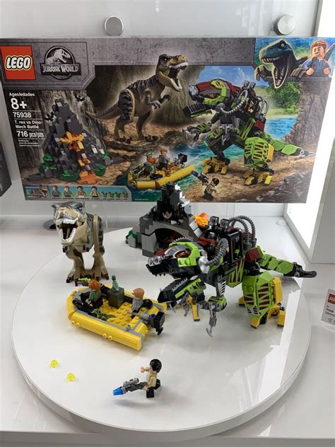 Lego Jurassic World T Rex Vs Dino Mech Battle Best New Lego Sets