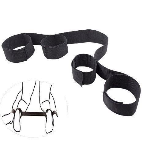 Kit Algemas Punhos E Tornozelos Bondage Sado Sex Shop Shopee Brasil