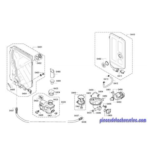 Echangeur Thermique Pour Lave Vaisselle Siemens Bosch Neff Lave