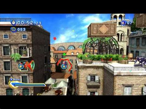 Sonic Generations Rooftop Run Modern Sonic Youtube