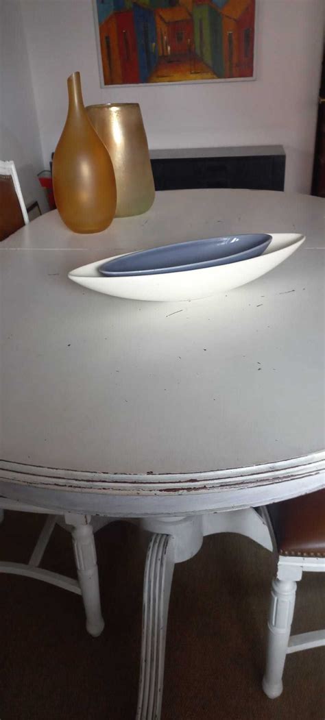 Mesa De Jantar Cadeiras Branca Cascais E Estoril Olx Portugal