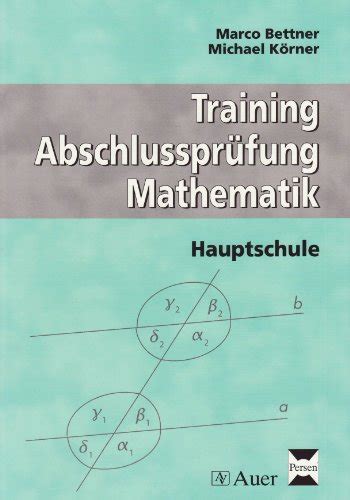 Training Abschlussprüfung Mathematik Hauptschule Arbeitsheft