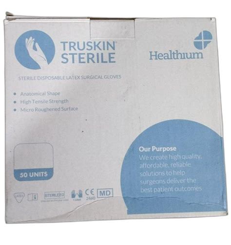 Rubber Truskin Sterile Surgical Gloves At Rs 1000 Box In Vadodara ID