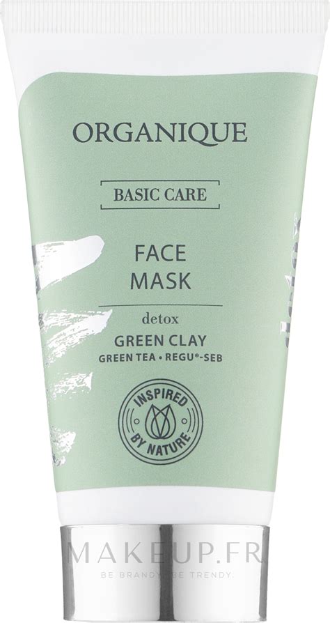 Masque D Toxifiant L Extrait De Th Vert Pour Visage Organique