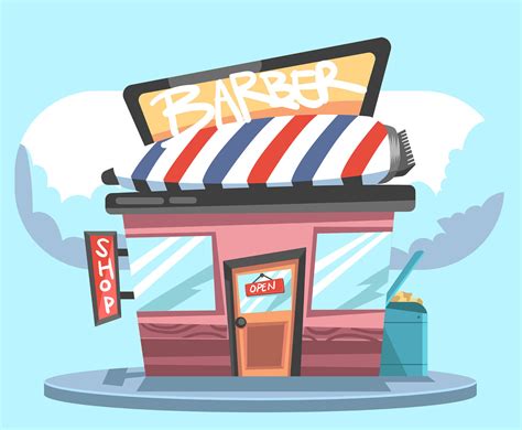 Barber Shop Vector Art & Graphics | freevector.com