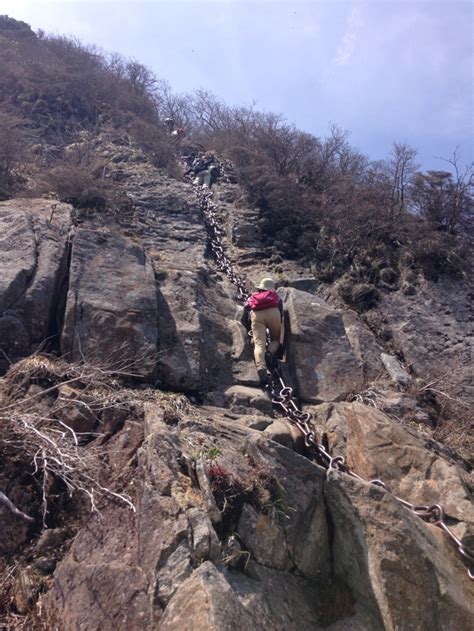 登山難所シリーズ ①石鎚山三の鎖 By Hatachinsky （id：5588589） 写真共有サイトphotohito