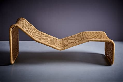 Tito Agnoli P3S Pierantonio Bonacina Chaise Lounge In Rattan