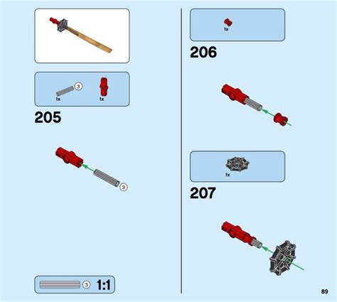 Lego Instructions For Set Golden Mech Ninjago The Final Battle