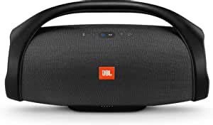 JBL Boombox Portable Bluetooth Waterproof Speaker Black Renewed