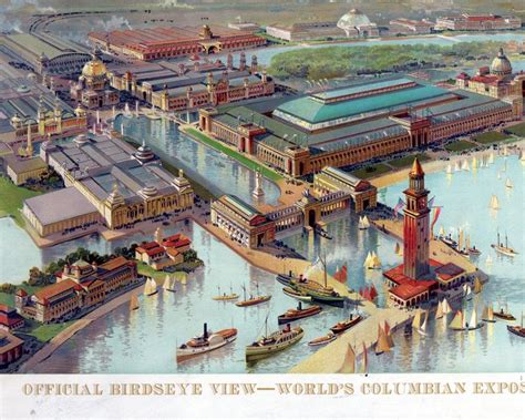 World's Columbian Exposition Map