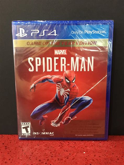 Ps4 Marvels Spiderman Game Of The Year Gamestation