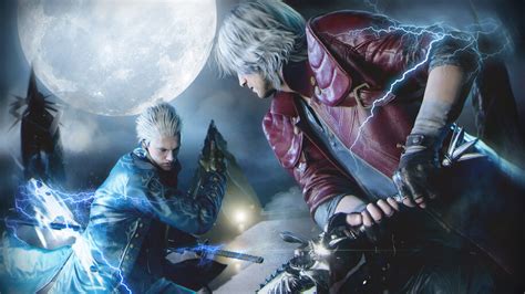 Dante Vs Vergil Devil May Cry K Wallpaper Pc Desktop