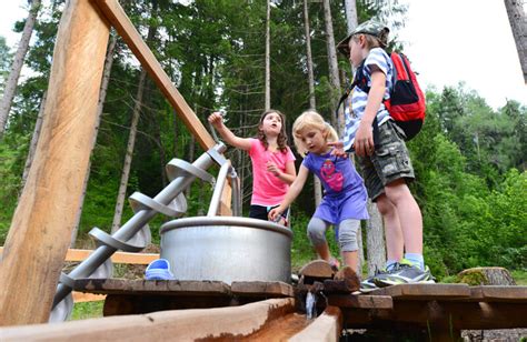 Kinderwelt Olang Der Waldspielplatz Im Pustertal