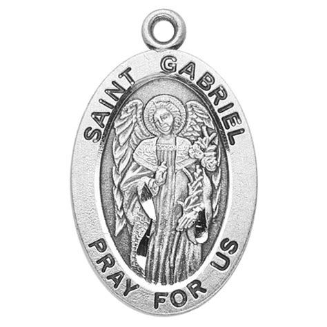 Sacco Company > G Saint Names > ST GABRIEL PATRON SAINT MEDAL