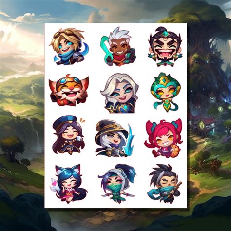 Chibi Kayle League Of Legends Stickers League Of Legends Etsy