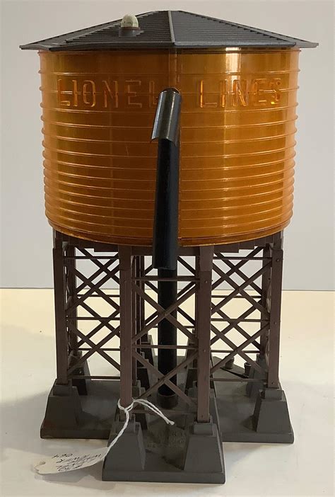 Lot Lionel Post War 38 Operating Water Tower