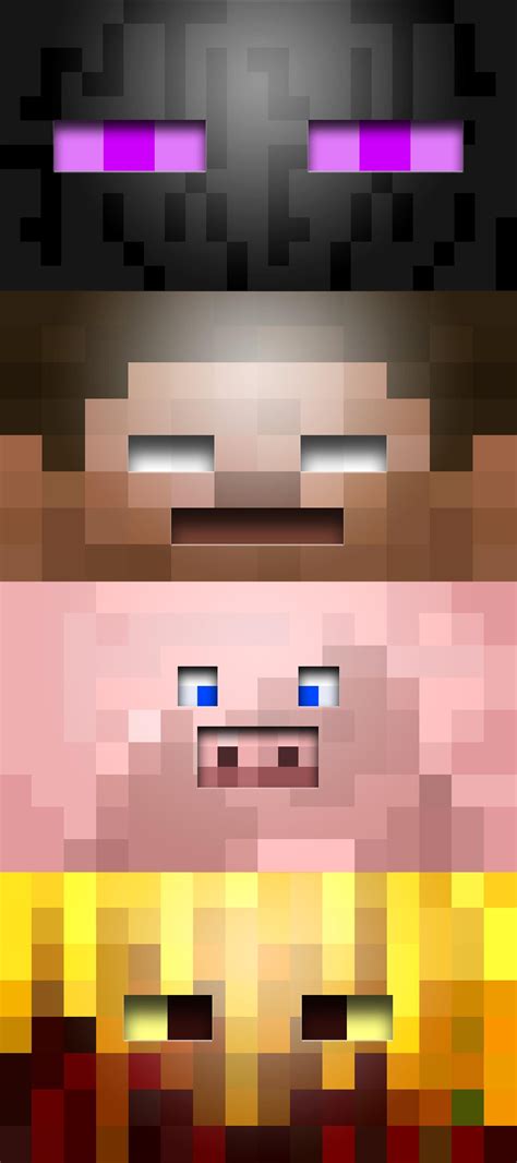 Minecraft Pig Iphone Wallpaper