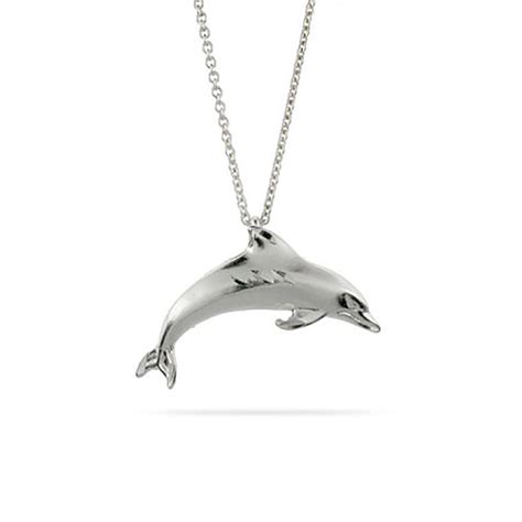 Sterling Silver Dolphin Necklace