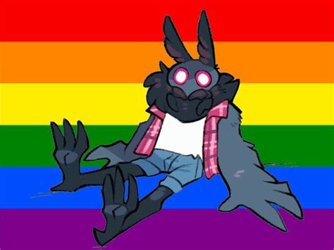 Gay Moth Man Furry Art Cute Drawings Mothman