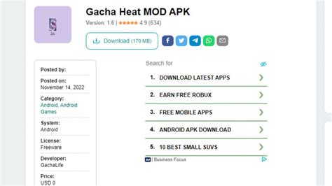 Gacha Heat Mod Apk Mod Dari Gacha Club Kustom Karakter Anime