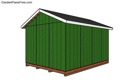 12x16 Shed Plans - DIY Gable Shed | Free Garden Plans - How to build ...