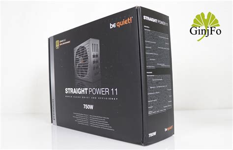 Straight Power 11 750W de Be Quiet, test complet - GinjFo