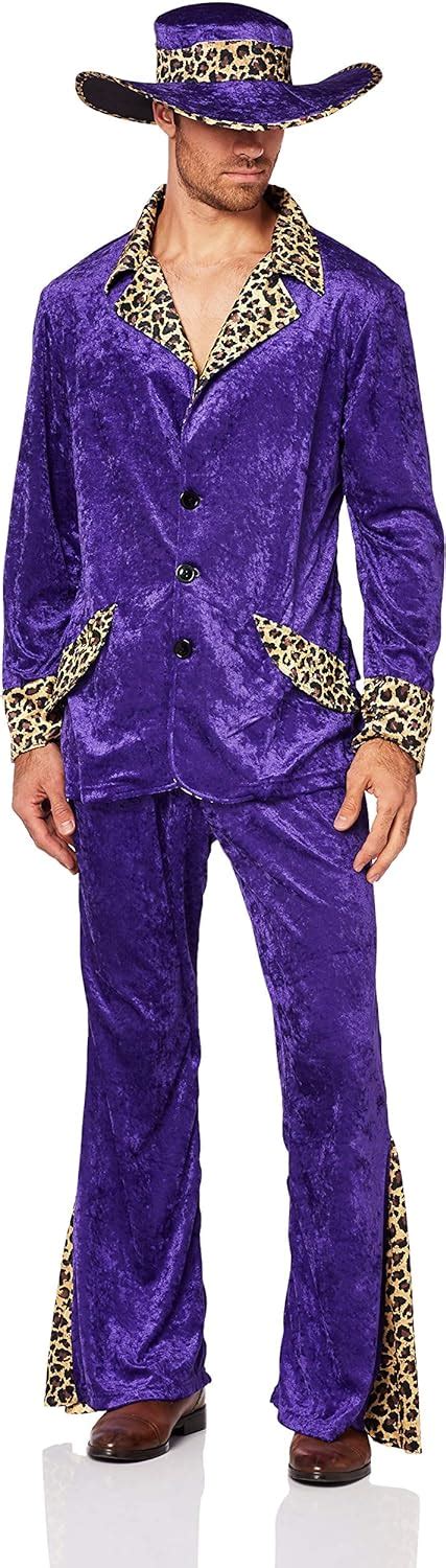 Purple Pimp Costume Amazonca Clothing Shoes And Accessories