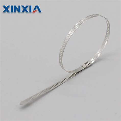 Buy Naked Stainless Steel Cable Tie Ladder Lock Type From Zhejiang