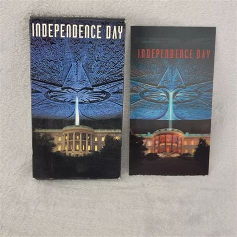 Independence Day Vhs Jeff Goldblum Will Smith Lenticular Cover