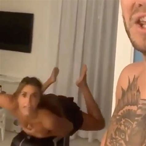 Ex Arsenal Flop Nicklas Bendtner Shares Topless Video Of Girlfriend