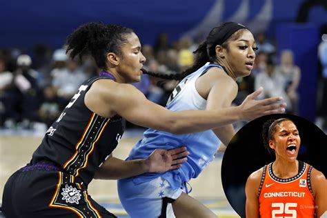 Connecticut Sun Star Alyssa Thomas Ejected For Hard Foul On Chicago Sky S Angel Reese News