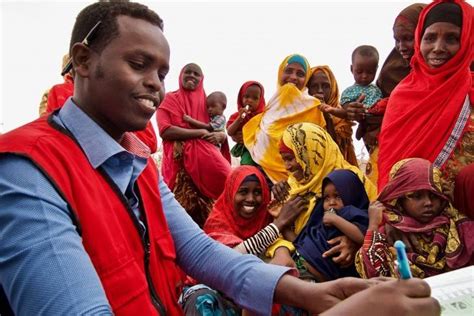 Red Cross Helping People In Africa