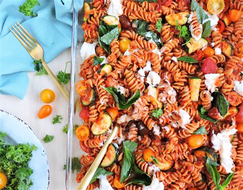 Veggie-Loaded Whole Wheat Pasta Bake - Beautiful Eats & Things