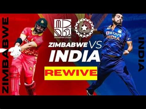 India Vs Zimbabwe T20 World Cup 2022 Ind Vs Zimbabwe Highlights Today