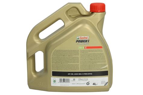 Huile Moteur CASTROL Power 1 Racing 4T 10W40 4L Motointegrator